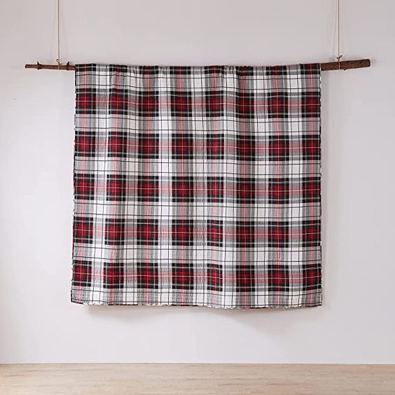 Amazon.com: Levtex Home Thatch Home Spencer Plaid Spencer Plaid Quilt - Full/Queen - Tartan Plaid... (Copy) (Copy)