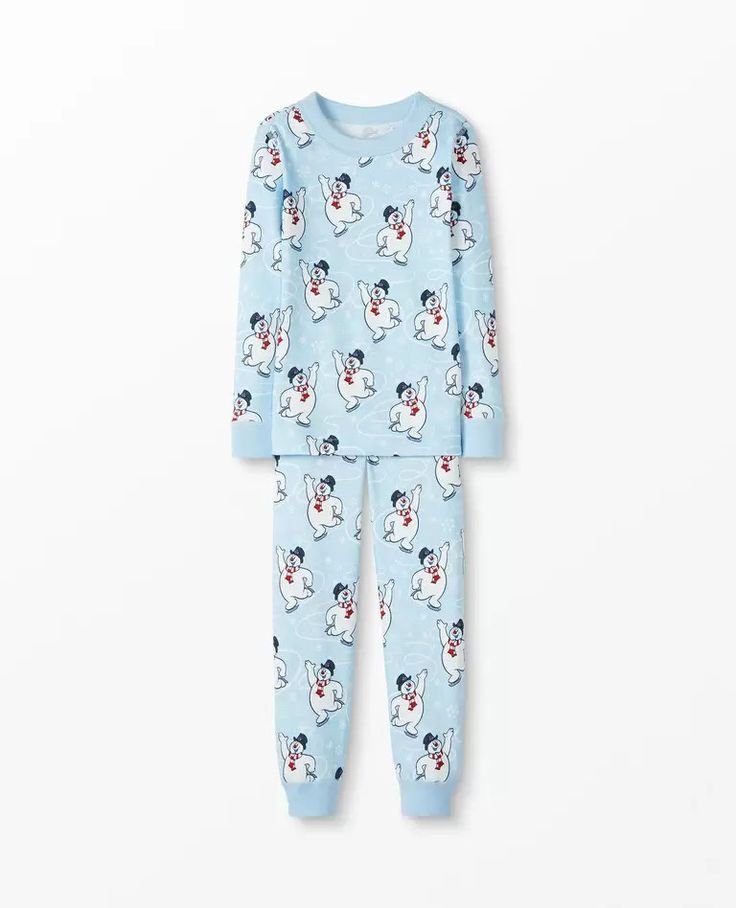 Warner Bros™ Frosty The Snowman Long John Pajama Set