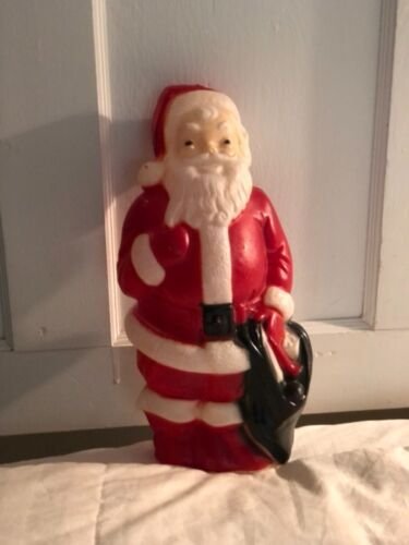 Vintage Santa Blow Mold with light | eBay