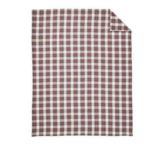 Stewart Plaid Flannel Duvet Cover &amp; Shams (Copy) (Copy)