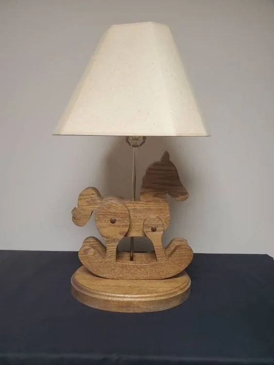 Vintage Wooden Rocking Horse Lamp Vintage Table Lamp - Etsy (Copy) (Copy)