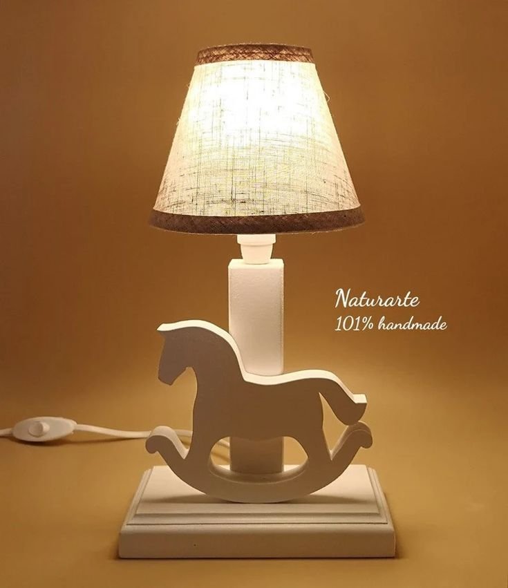 Table Lamp Rocking Horse - Etsy