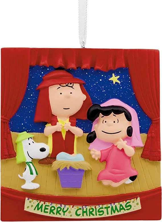 Hallmark Peanuts Gang Christmas Pageant Nativity Scene Chris (Copy) (Copy)
