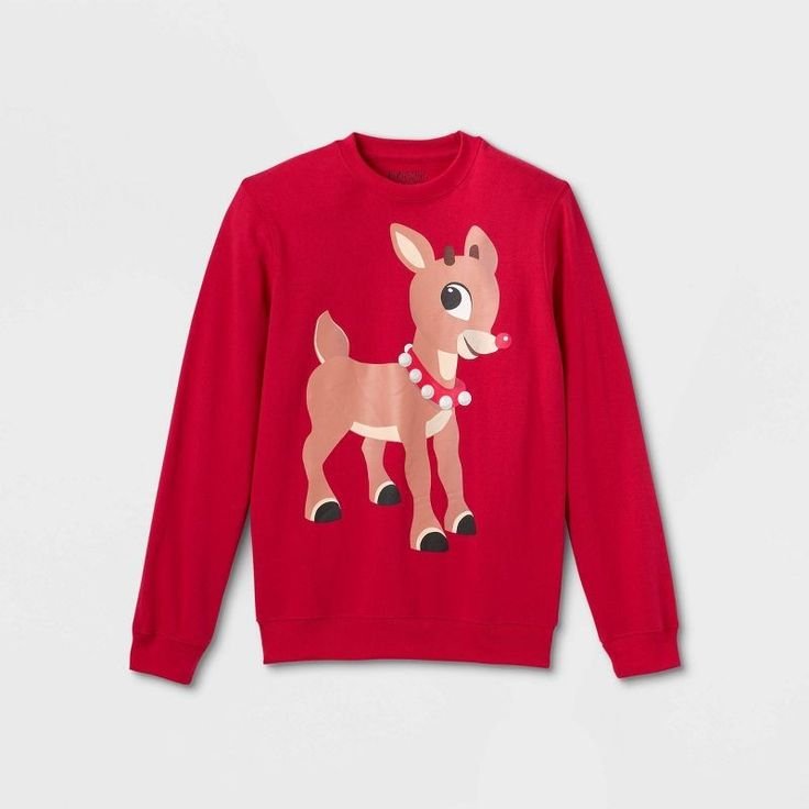 Toddler Rudolph the Red-Nosed Reindeer Pullover Sweatshirt - Red