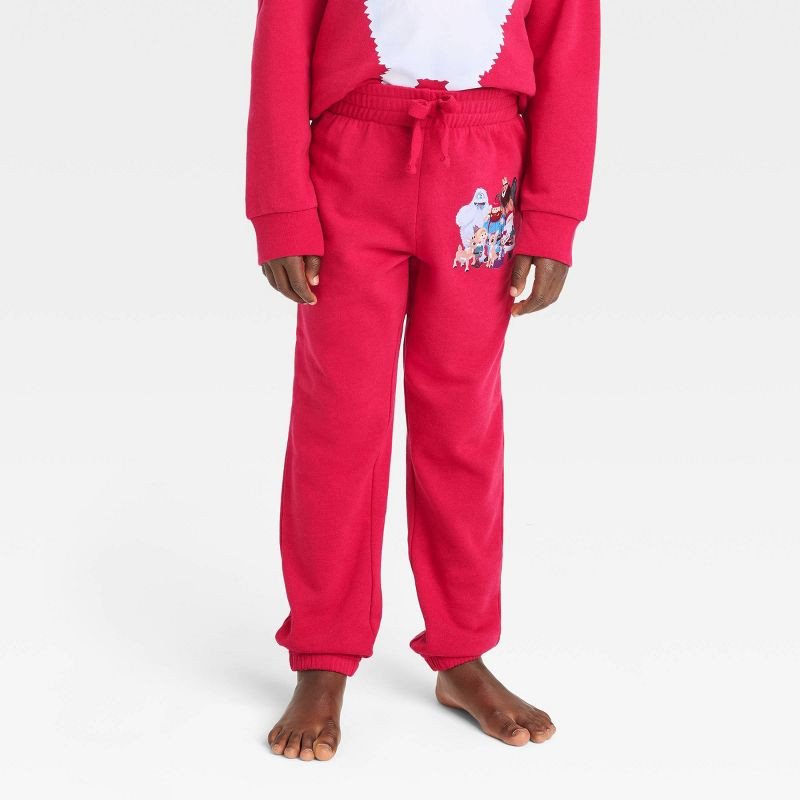 Kids' Rudolph the Red-Nosed Reindeer Jogger Pants - Red