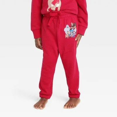 Toddler Rudolph the Red-Nosed Reindeer Jogger Pants - Red