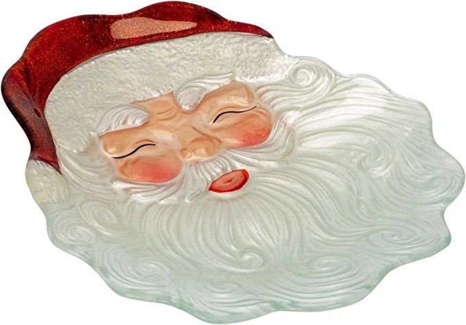 Transpac - Glass Santa Face Plate