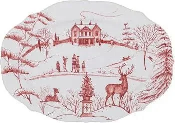 Juliska Country Estate Winter Frolic Ruby 8-Inch Tray | Nordstrom