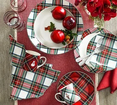 ADD TO FAVORITES Stewart Plaid Dinnerware Collection