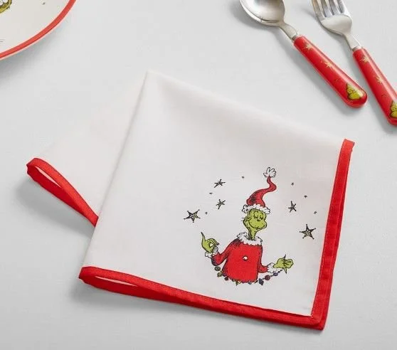 Dr. Seuss's The Grinch™ Napkin | Pottery Barn