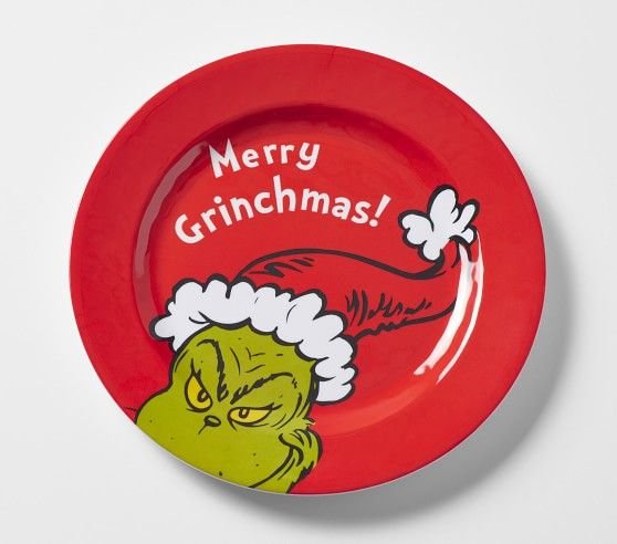 Dr. Seuss's The Grinch™ Charger | Pottery Barn Kids