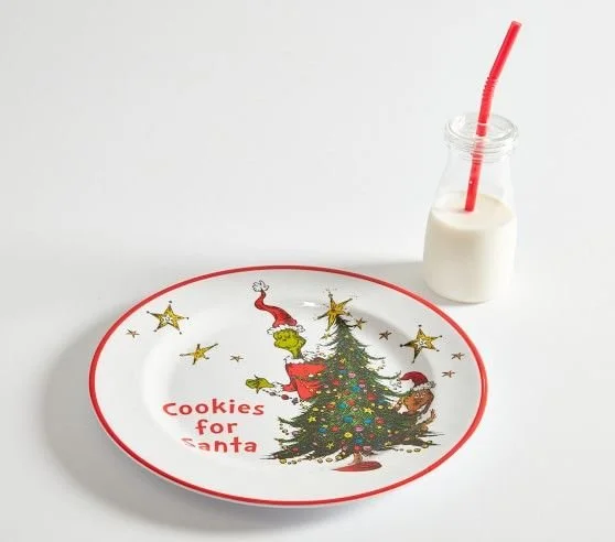 Dr. Seuss's The Grinch™ Cookies For Santa Set | Pottery Barn Kids