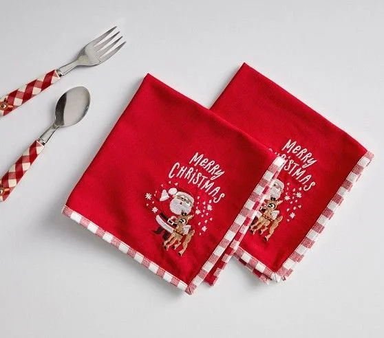 Rudolph® Napkins | Pottery Barn Kids