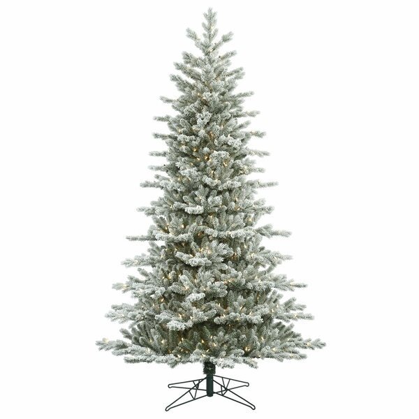 Frosted 7.5' Fir Artificial Christmas Tree with 700 Clear Lights