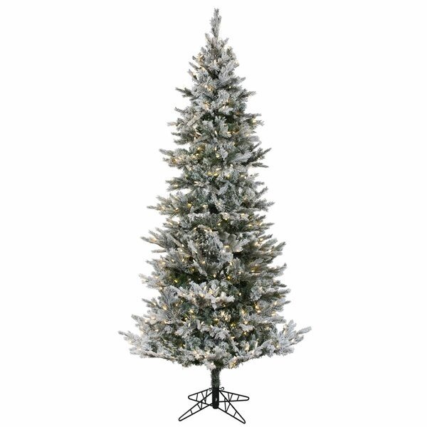 Green Pine Artificial Christmas Tree with Clear Lights