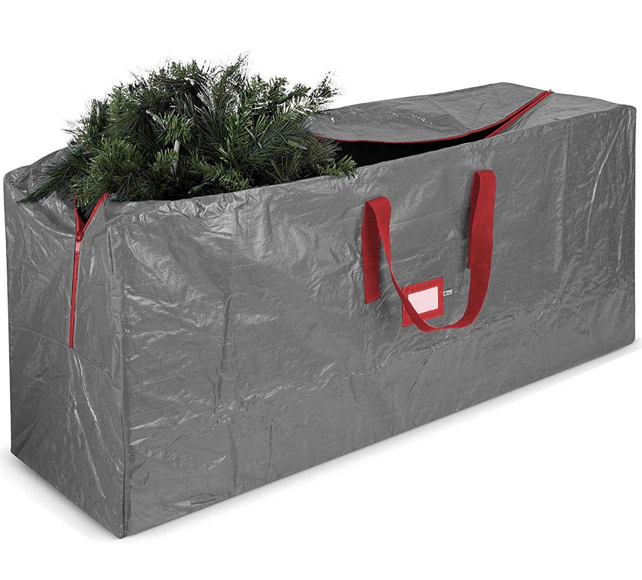  These bags are awesome for greenery/garlands, wreaths, lights, and smaller trees, as well as larger decor pieces that will take up an entire tub! 