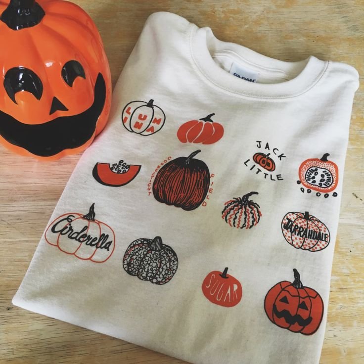 Pumpkin Shirt, Halloween Shirt, Screen print shirt, Pumpkin T Shirt, Pumpkin Tee.jpeg