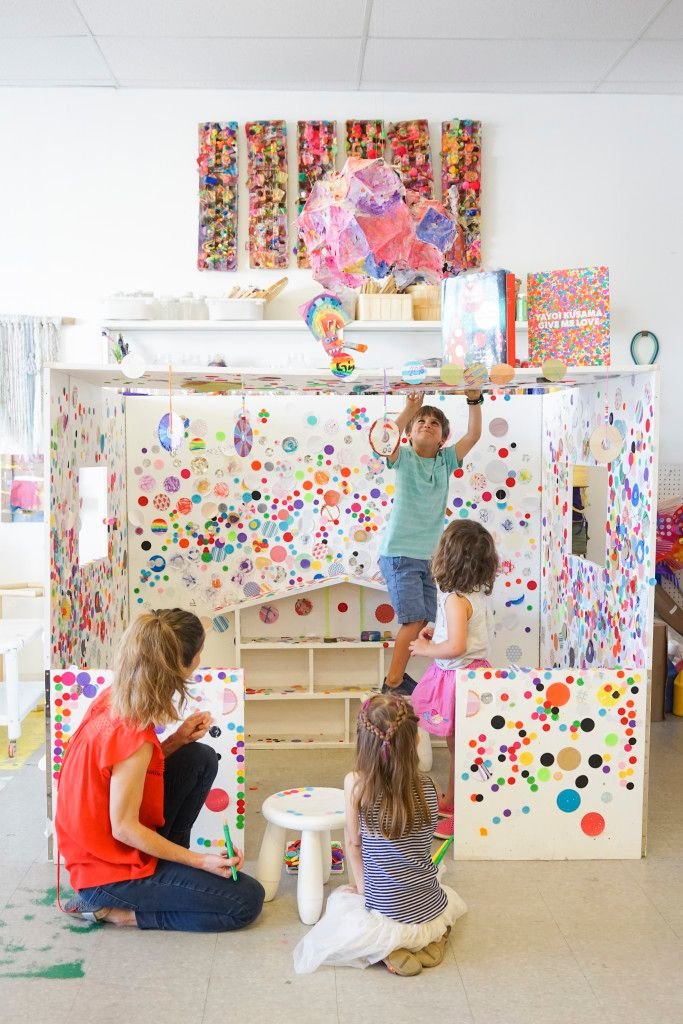 Yayoi Kusama Inspired Obliteration Room - Meri Cherry.jpeg