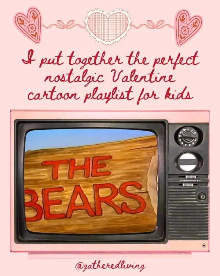 Comment VALENTINE for the link ❤️📺! I&rsquo;ve put together the ultimate nostalgic vintage valentines YouTube playlist for kids featuring all our childhood favorites - berenstain bears, franklin, snoopy, Winnie the Pooh, magic school bus, little bea