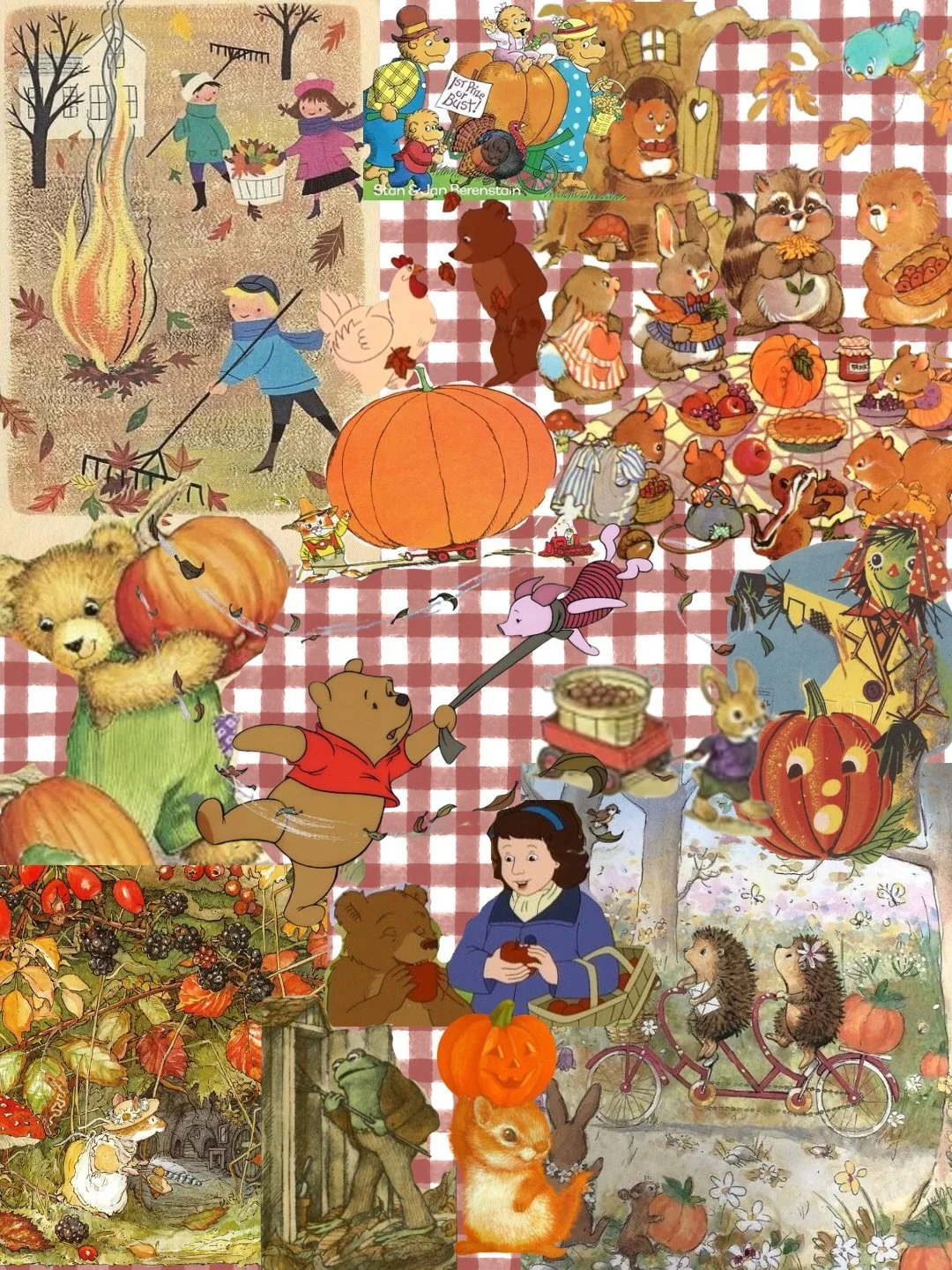 A little autumn nostalgia, starring all our oldest friends. 🍂📺📚 I&rsquo;ve had several requests for these fall nostalgic collages- so here&rsquo;s a few! 🧺🍂🎃 I&rsquo;ll do some more for Halloween when October hits! 🧡  feel free to screenshot, 
