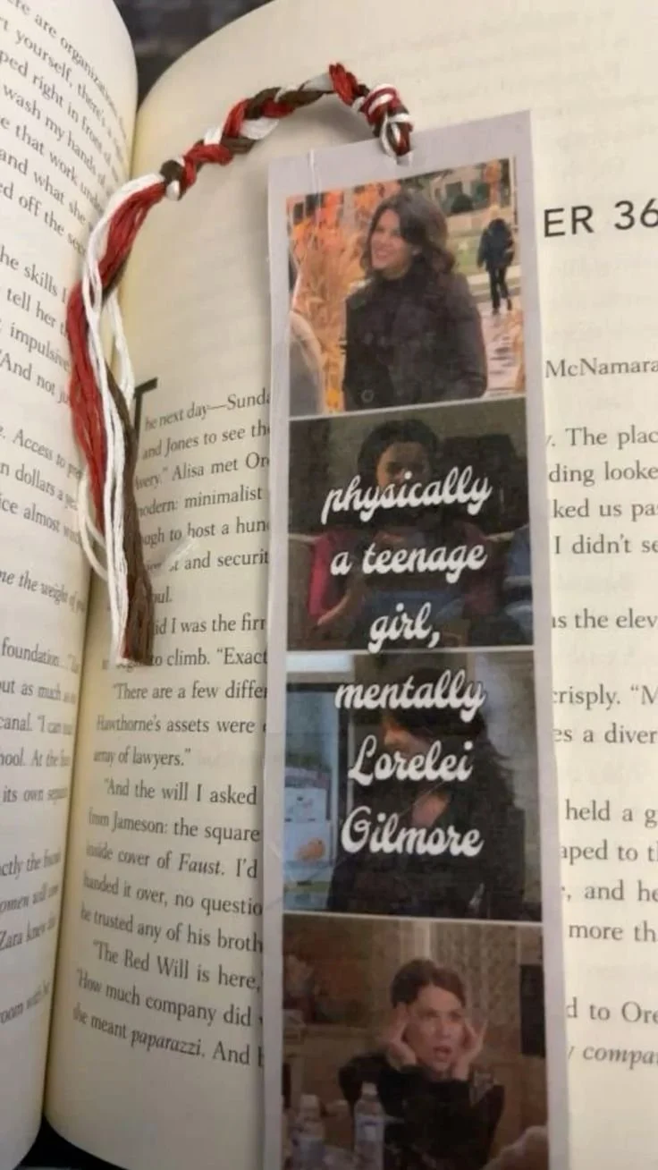 gilmore girls bookmark diy.jpeg