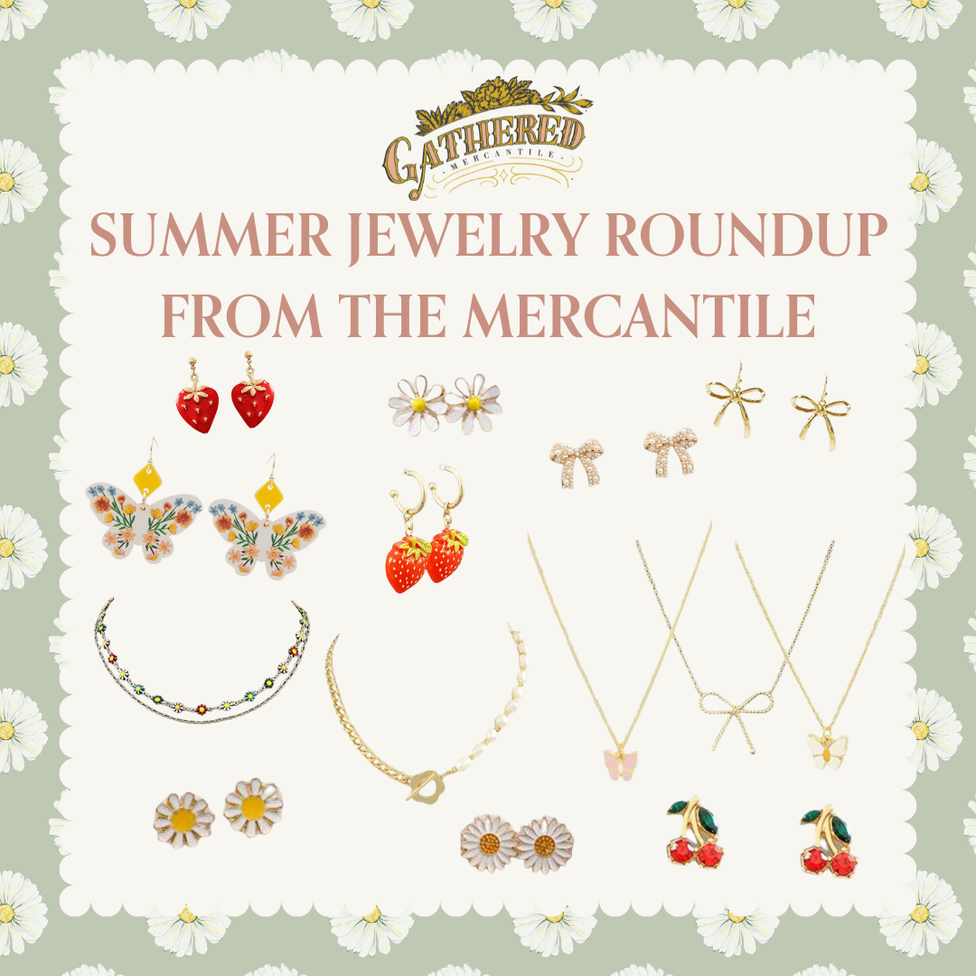 Summer Jewelry Roundup at The Mercantile — Gathered Living