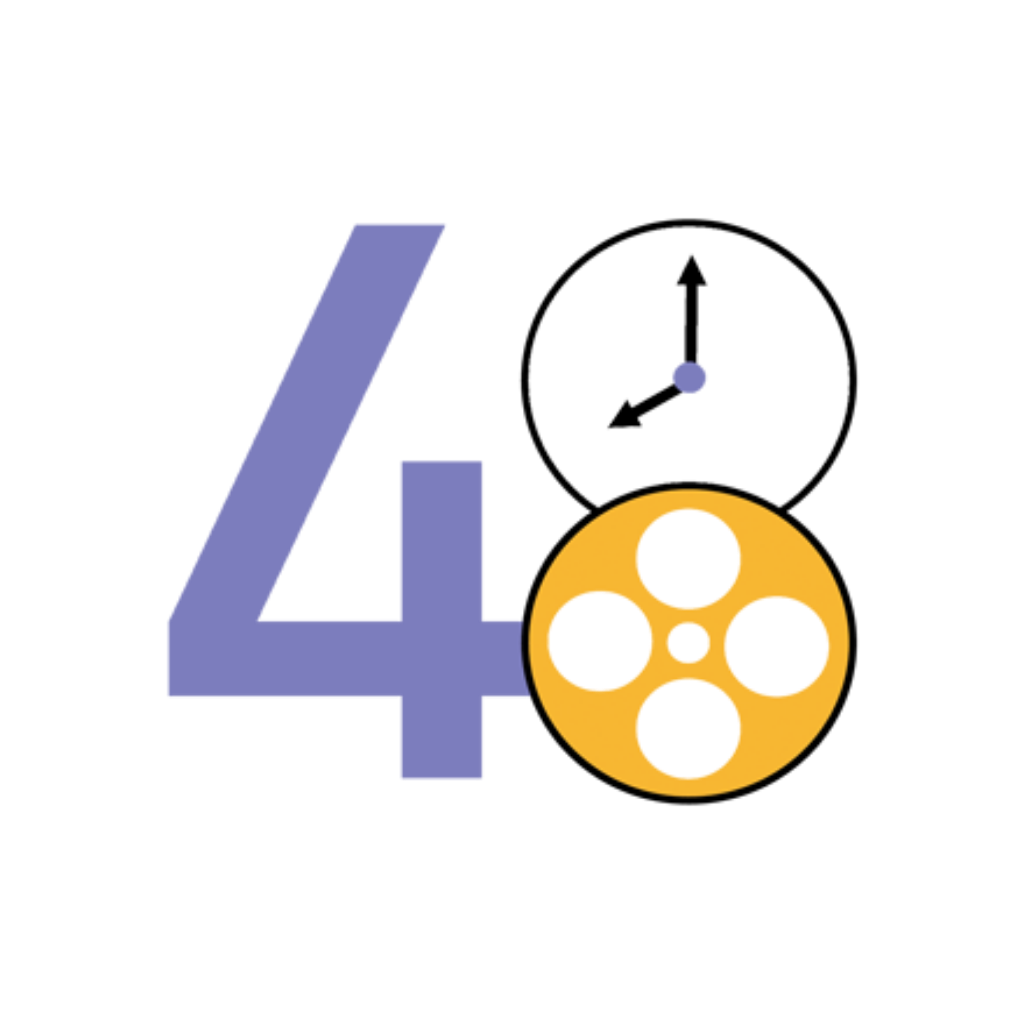 A 3D pie chart with three sections labeled 1, 2, and 3, with section 1 highlighted with an arrow pointing to it.