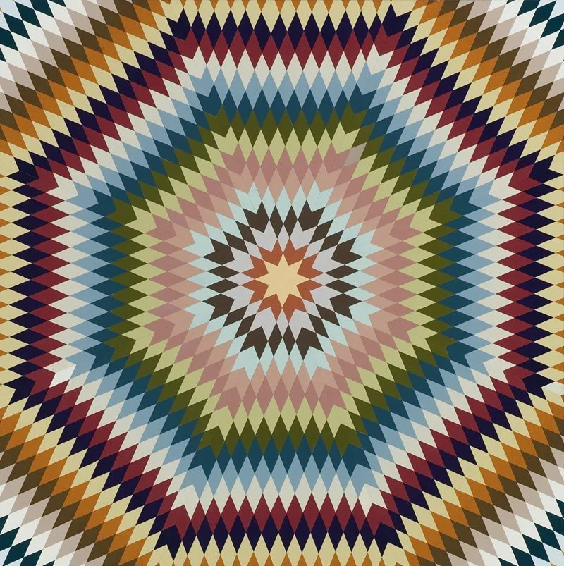 Sunburst - 20" x 20" - Acrylic on Linen - SOLD