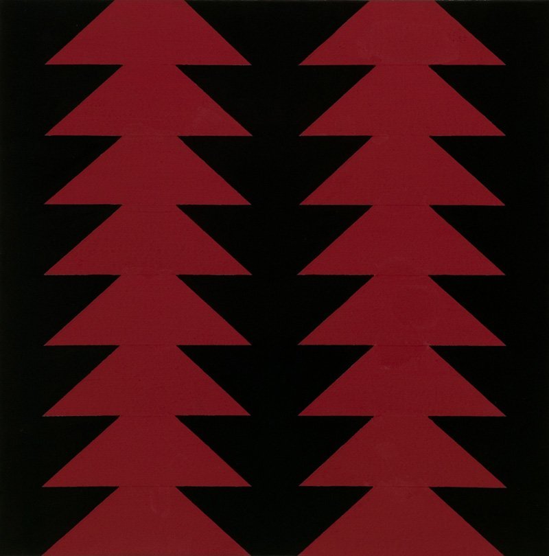 Untitled 4 - 12" x 12" -Acrylic on Linen - SOLD