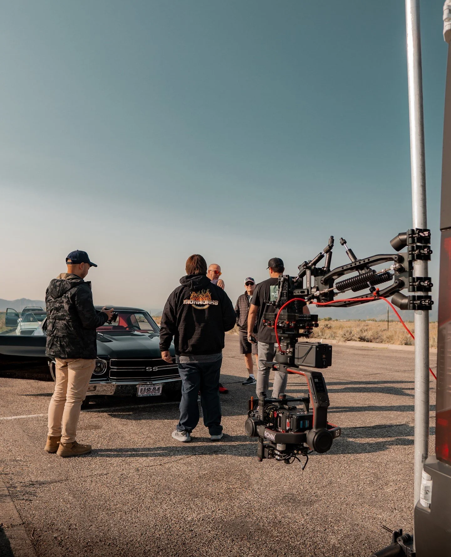 What a wild week... Can't wait to share everything from our filming throughout Yellowstone, Wyoming, and Colorado for @ironworksspeedandkustom on the @goodguysrodandcustom Hall of Fame Road Tour 2021! While we cull the footage, expect some images fro