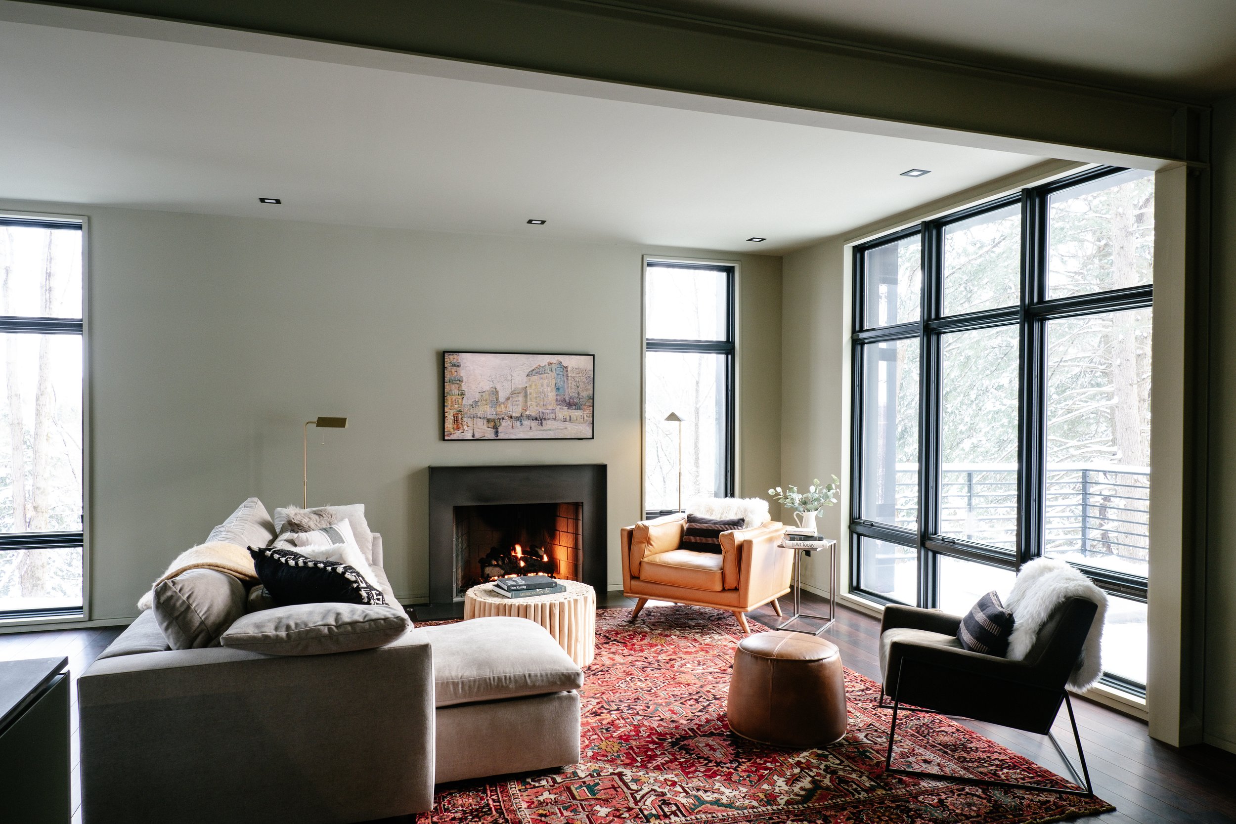 A Hygge Supply living room at Idyll Reserve