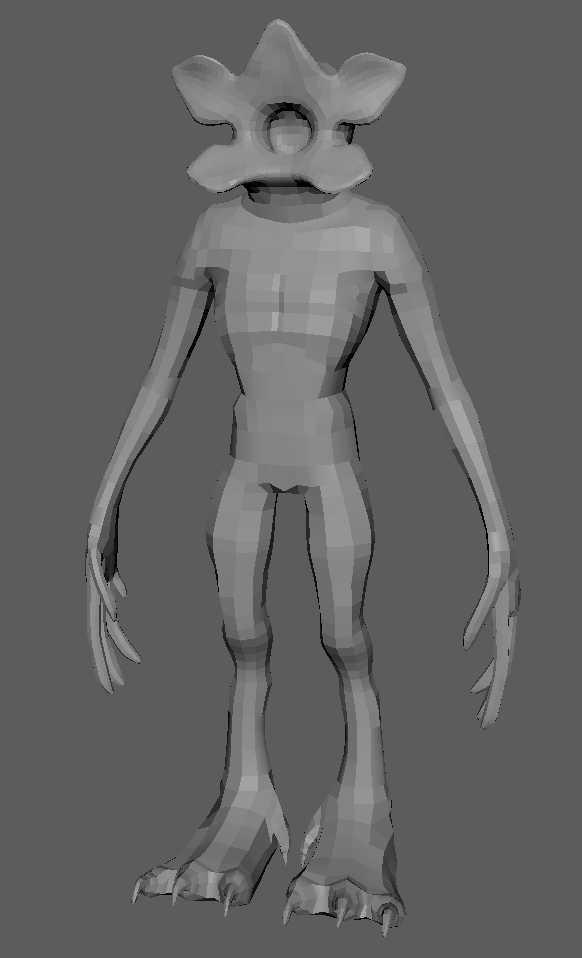 Quad Draw Model - Full Body