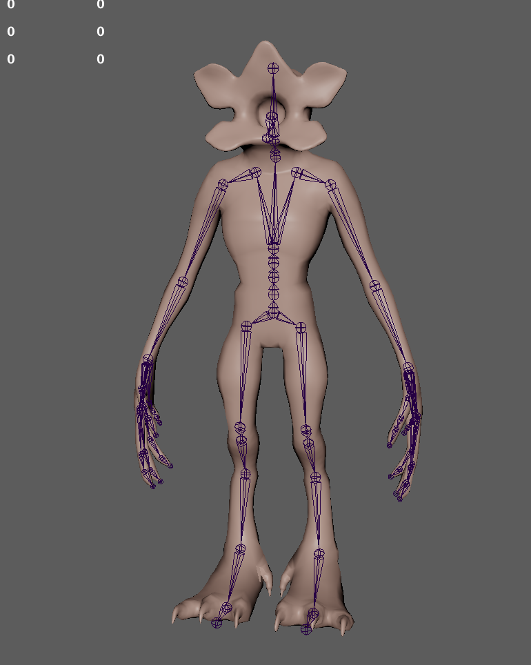 Model with Rig - Body