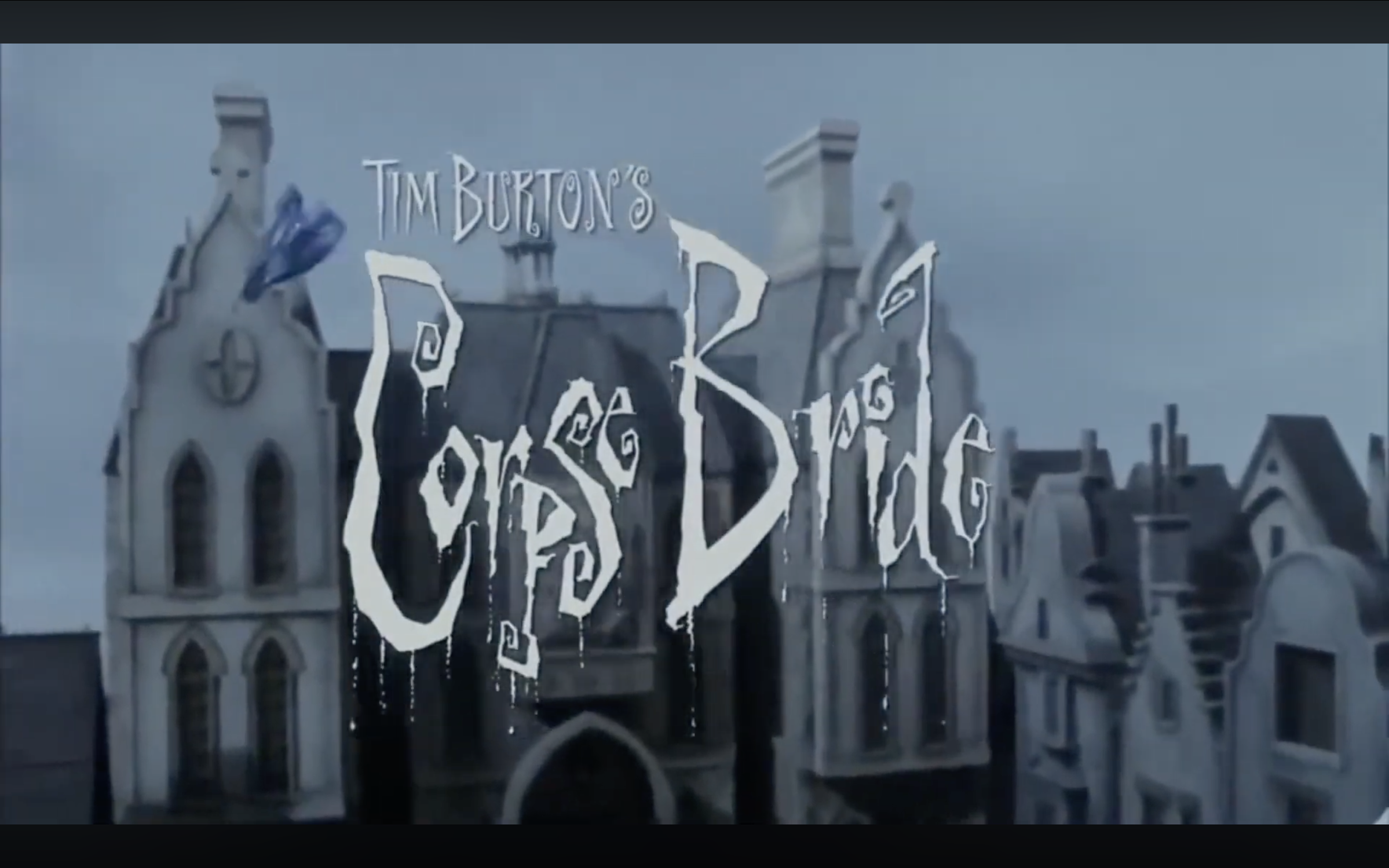 Adobe Premiere Tim Burton's Corpse Bride | Scene Analysis