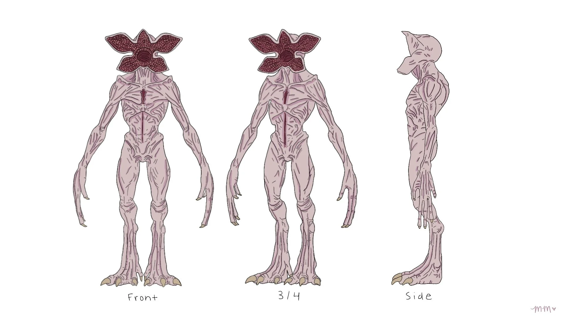 Demogorgon Color Concept Art