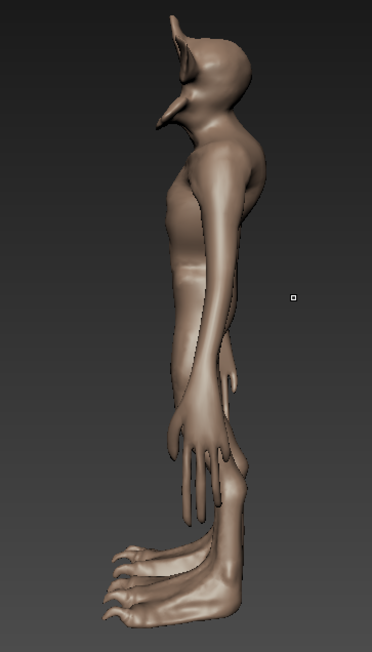 Mudbox Model - Side