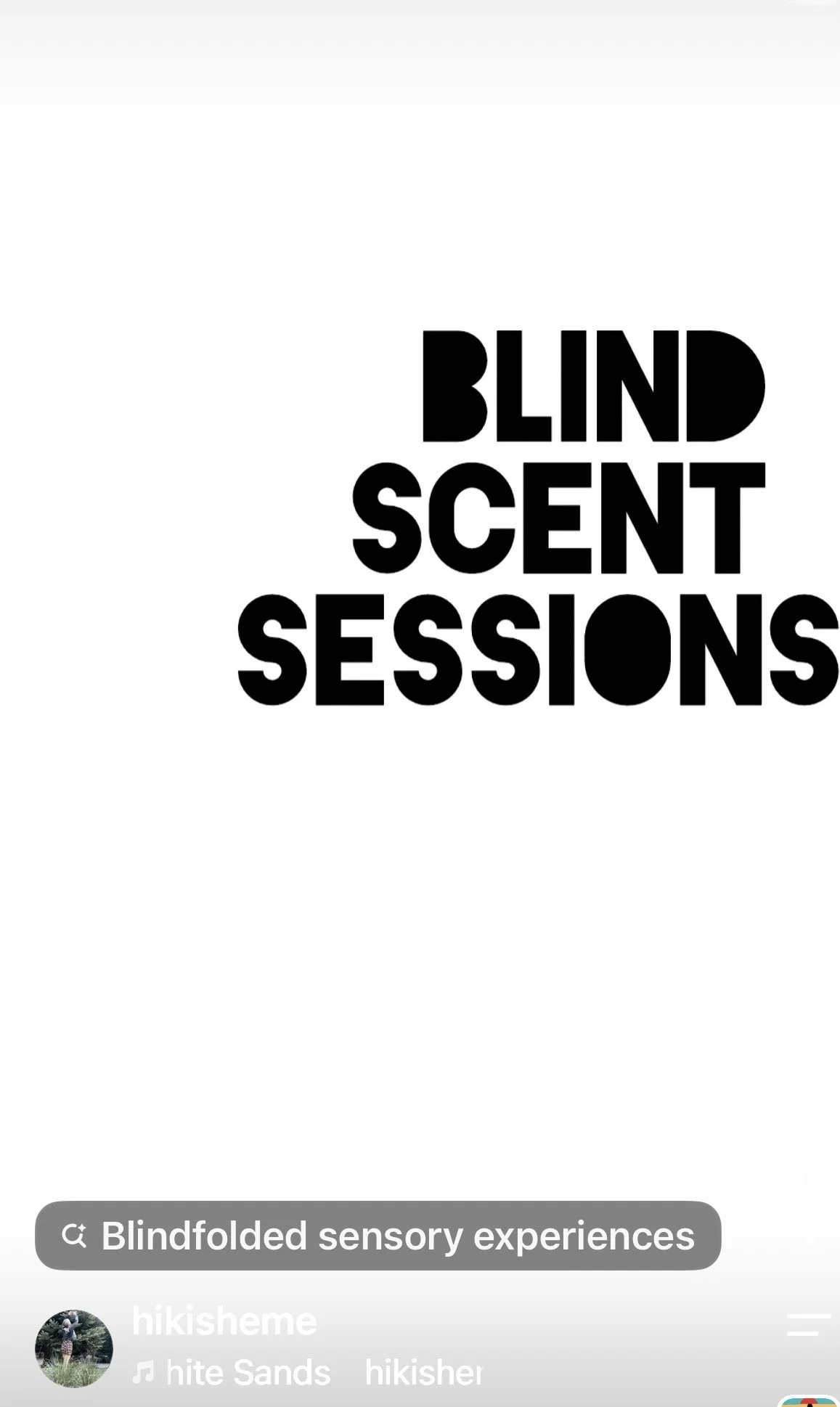 Blindfold Scent Session