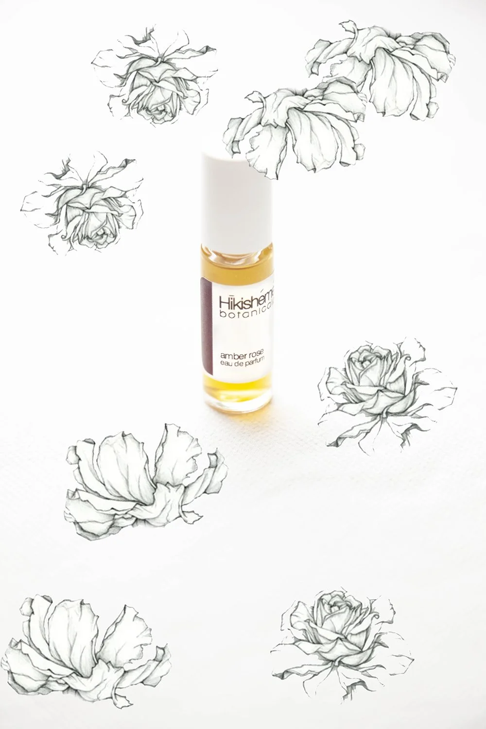 amber rose natural perfume | 5 ml.