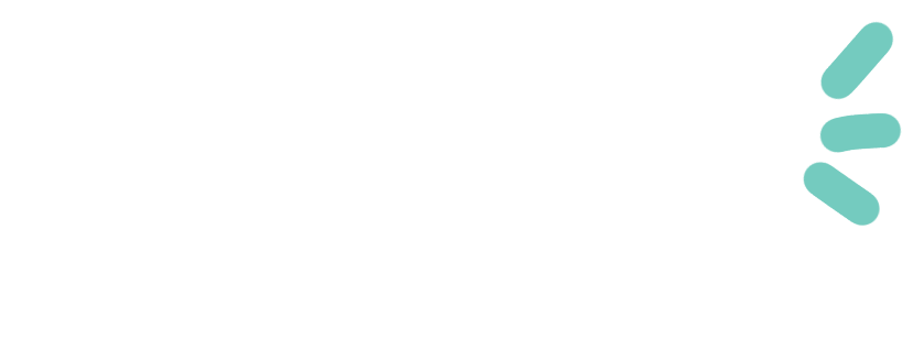 The word "KINDLY" written in white, bold, uppercase letters with three teal dash marks to the right resembling rays of light.