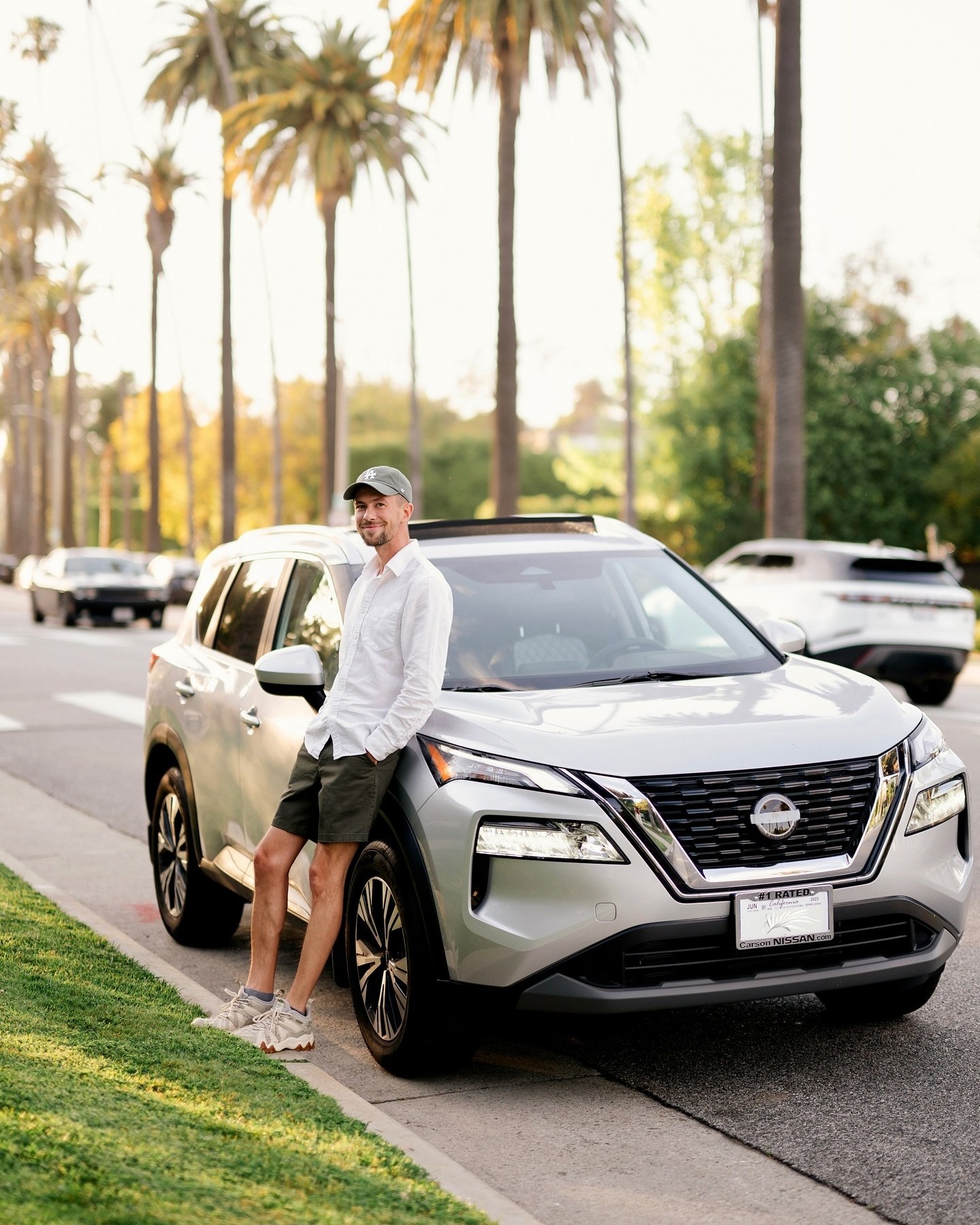 Taking a snapshot with a new car has become quite the tradition for us. And would you believe it? This beauty marks my third Nissan &ndash; I guess you could say I&rsquo;m a bit of a Nissan enthusiast! It&rsquo;s also our third car here in the USA, a