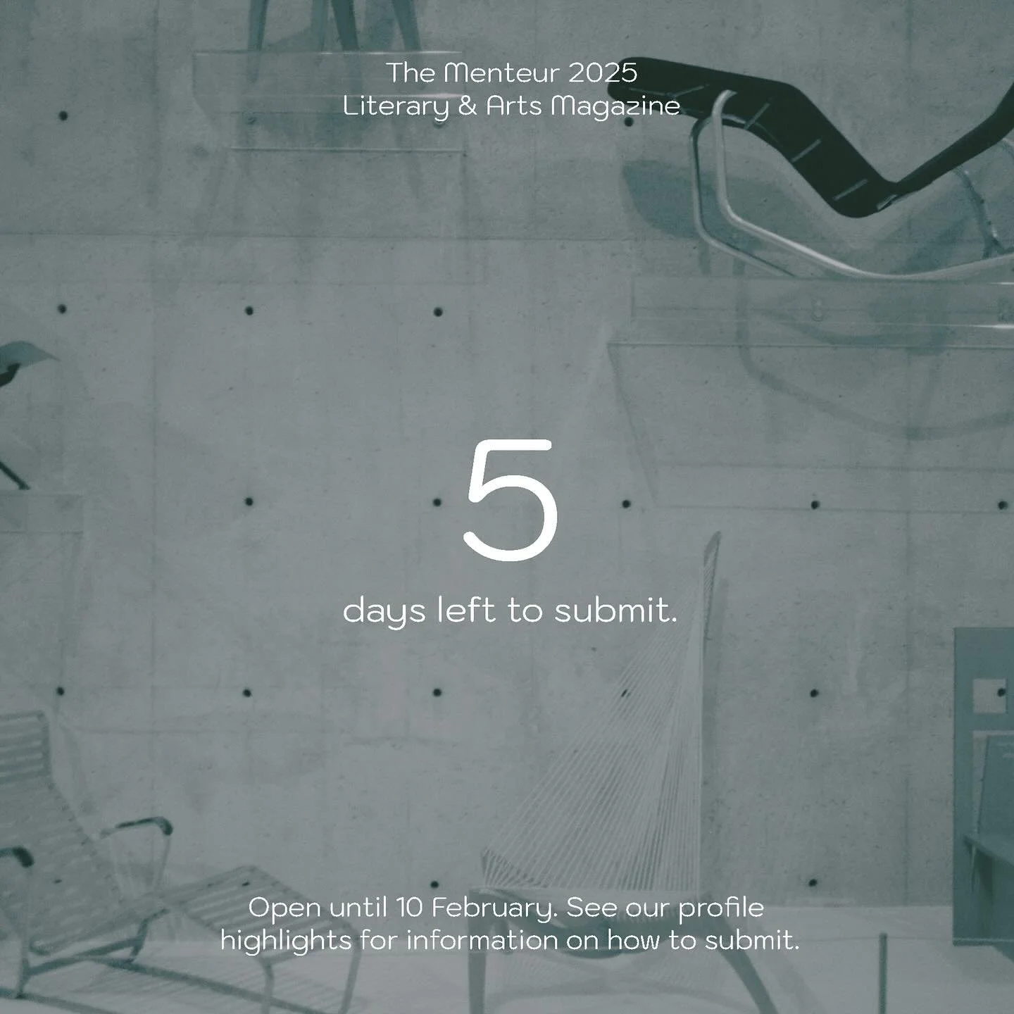 Only five days left. Be sure to get those submissions in. More details on our profile highlights.