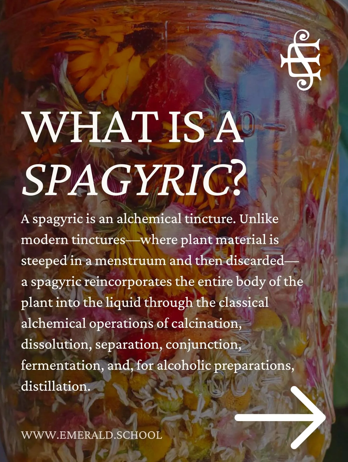 What are spagyrics, you ask?! &ldquo;Spagyric&rdquo; is derived from two Greek words meaning &ldquo;to tear apart&rdquo; and &ldquo;to unite&quot; and refer to a particular way of making tinctures in the alchemical tradition. Our spagyric tinctures a