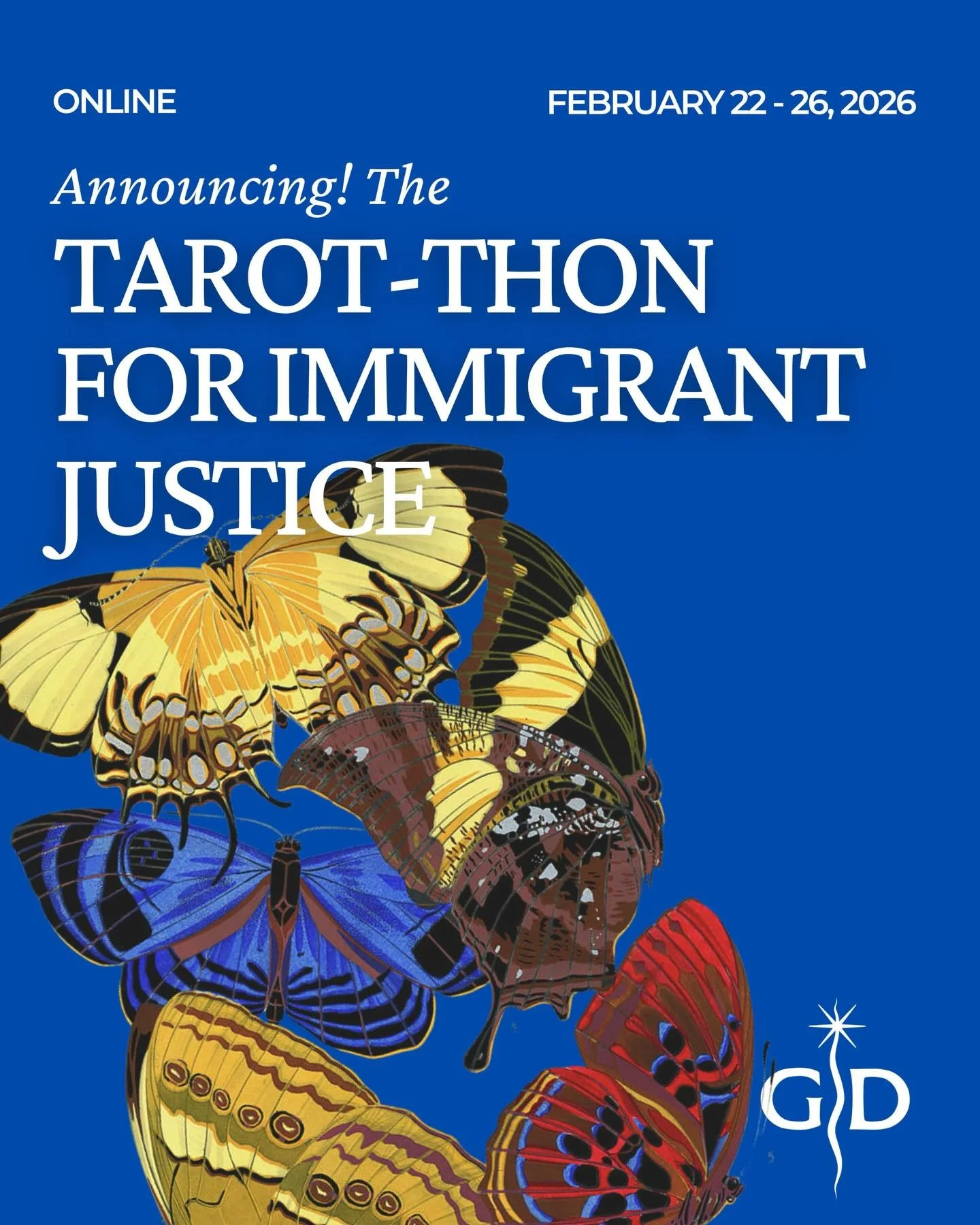 ✨ We are so pleased to announce the Tarot-Thon for Immigrant Justice ✨

The Tarot-Thon for Immigrant Justice is an expression of unwavering solidarity with immigrant communities facing violence, unjust enforcement, and dehumanizing rhetoric. All proc