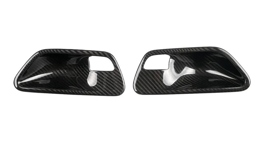 Coprispecchietti In Vera Fibra Di Carbonio Per BMW Serie 1-4, F20 F30 F32, M2, X1 (E84) – Paio, Finitura Lucida