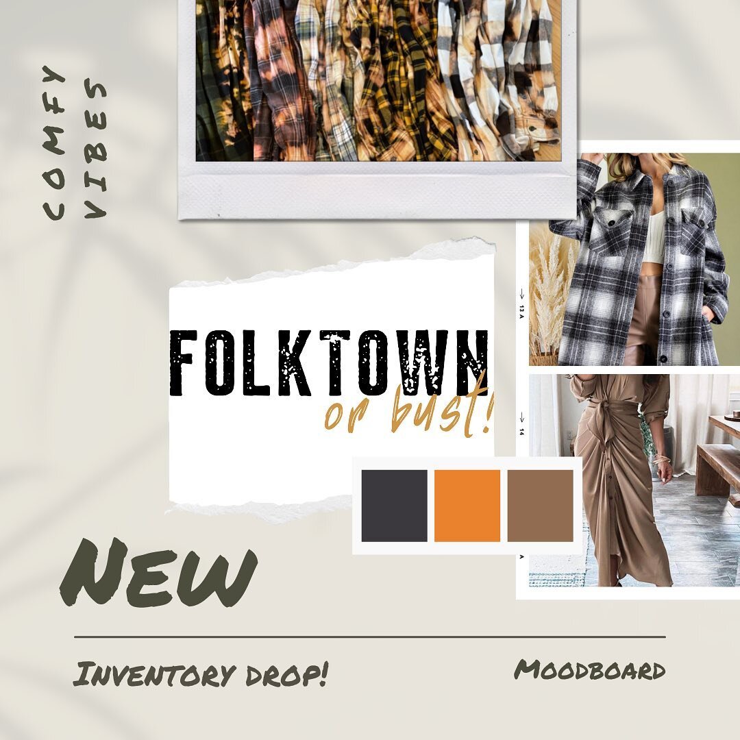 New inventory has landed for the next pop-up Tuesday from 4:00-7:00pm in Enumclaw @locksandlashes4 .  Come by check out the salon and shop small business.  A rack of Folktown Flannels and unique boutique pieces perfect for the holidays. #wearareyougo