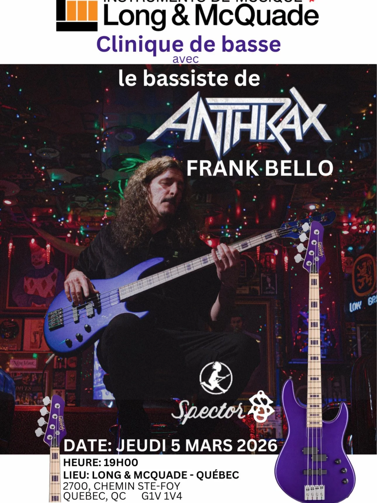 FRANK BELLO BASS CLINIC
