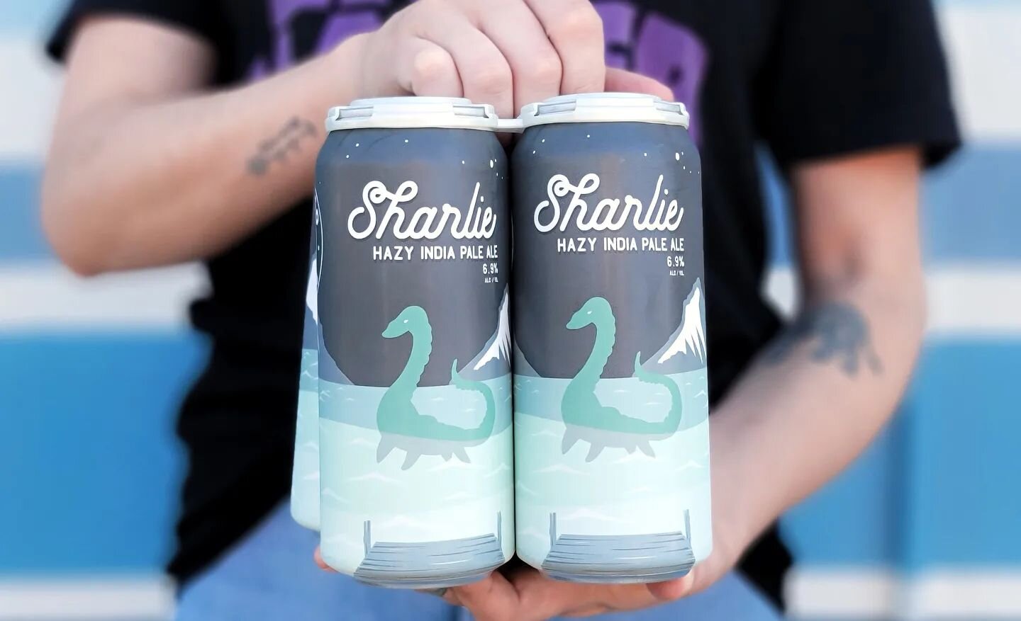 'Sharlie' always comes through on hot days like this. Stop by and grab some for here, or some of our 4 packs to go for your holiday weekend.
We're here 4-9 today