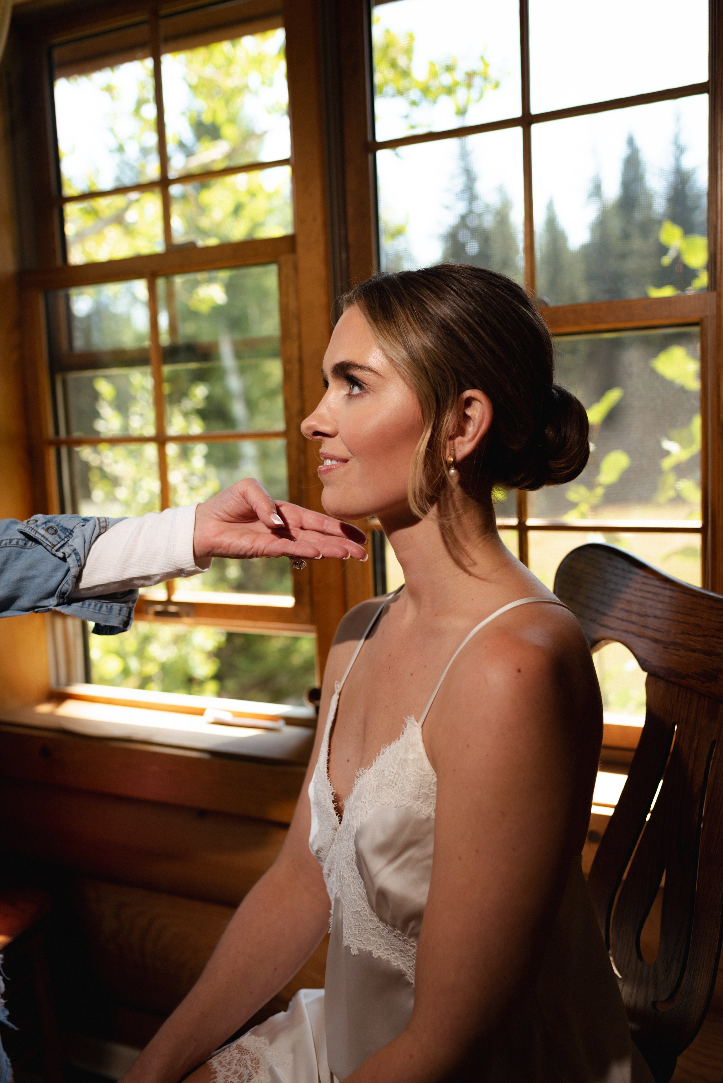 Jackson Hole Wedding Photographer. Film wedding Photography. Elizabeth Fillmore Bridal. Tracey Garcia Makeup Artist