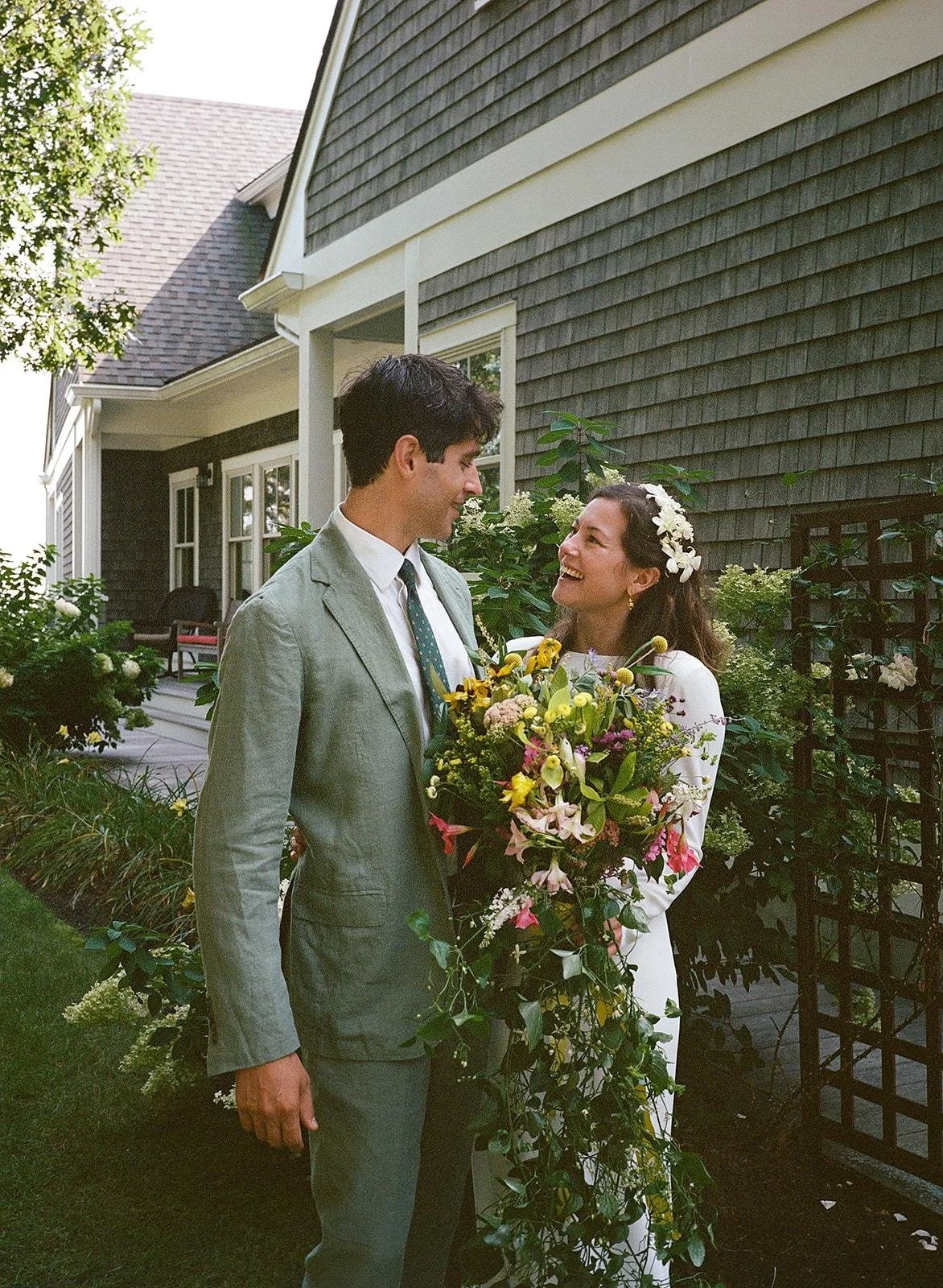 Cape Cod Wedding Couple