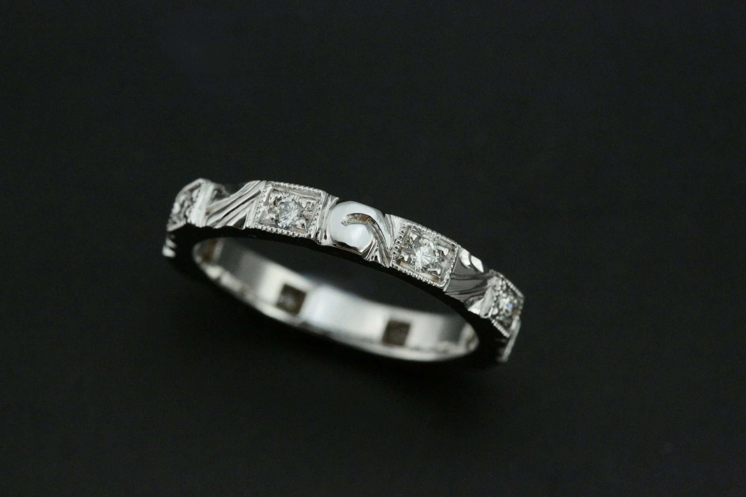 stark jewelers bespoke women's wedding band collection 